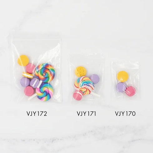 5cm x 7cm Clear Zip Lock Bags